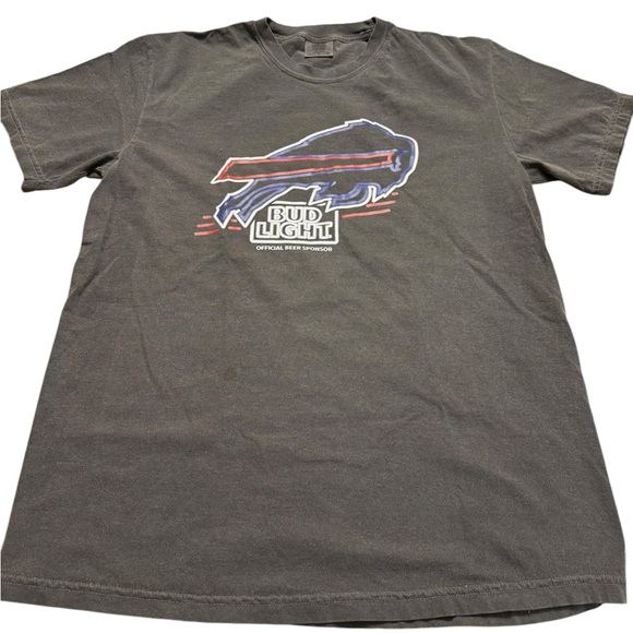 Comfort Colors Other - Comfort Colors Buffalo Bills s/s crewneck tee in charcoal. Size L. NWOT